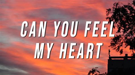 Can you feel my heart? I'm scared to get close, and I hate being alone I long for that feeling to not feel at all The higher I get, the lower I'll sink I can't drown my demons, …